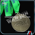 Speedskaters nickel plating metal medals